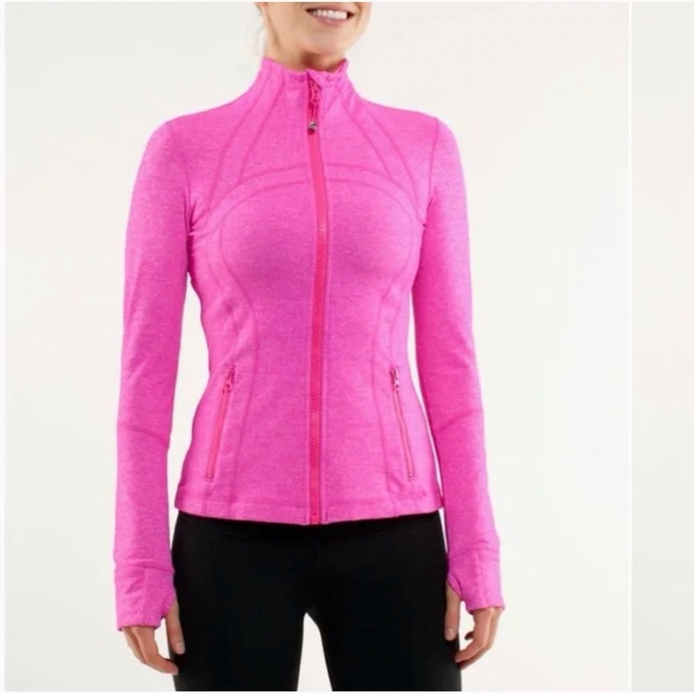 LULULEMON Define Jacket Brushed Heathered Paris Pink